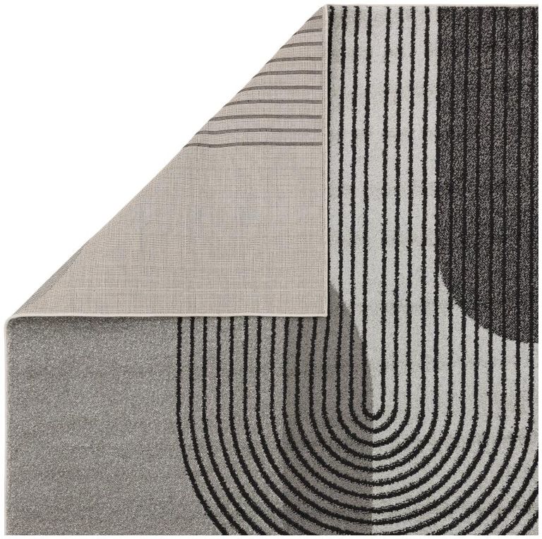 Easy Muse Rug - Retro - MU14 - Grey - Sizes Available