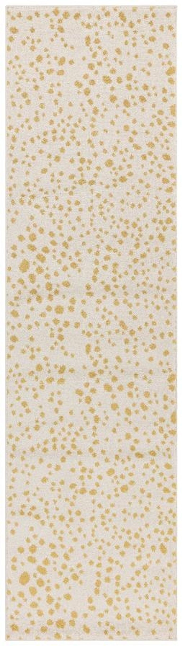Easy Muse Rug - Spotty - MU12 - Yellow - Sizes Available