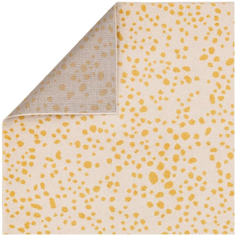 Easy Muse Rug - Spotty - MU12 - Yellow - Sizes Available