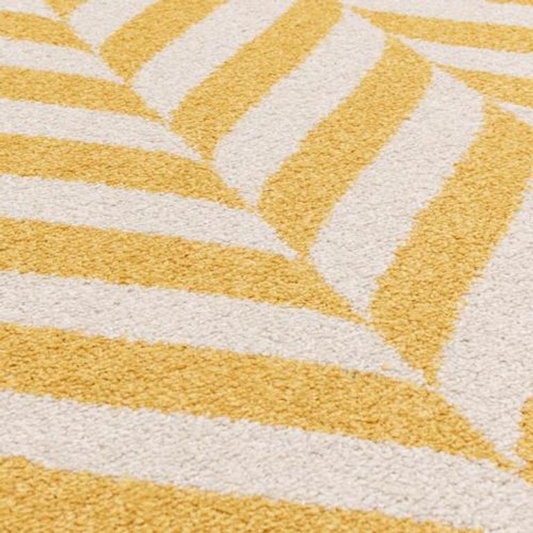 Easy Muse Rug - Stripe - MU08 - Yellow - Sizes Available