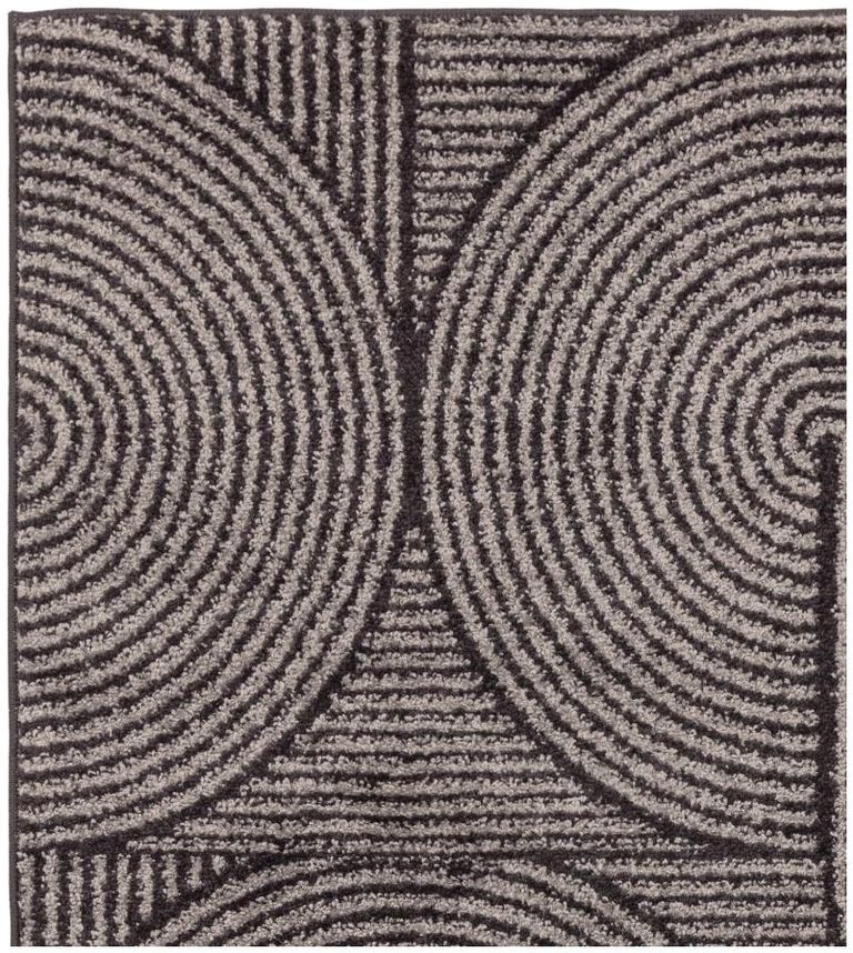 Easy Muse Rug - Swirl - MU01 - Charcoal - Sizes Available
