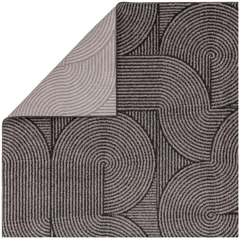 Easy Muse Rug - Swirl - MU01 - Charcoal - Sizes Available