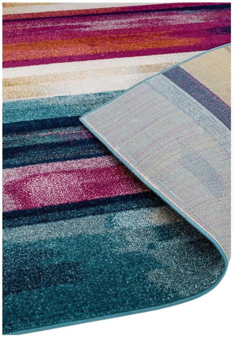 Easy Nova Rug - Stripe Multi Colour - NV05 - Sizes Available