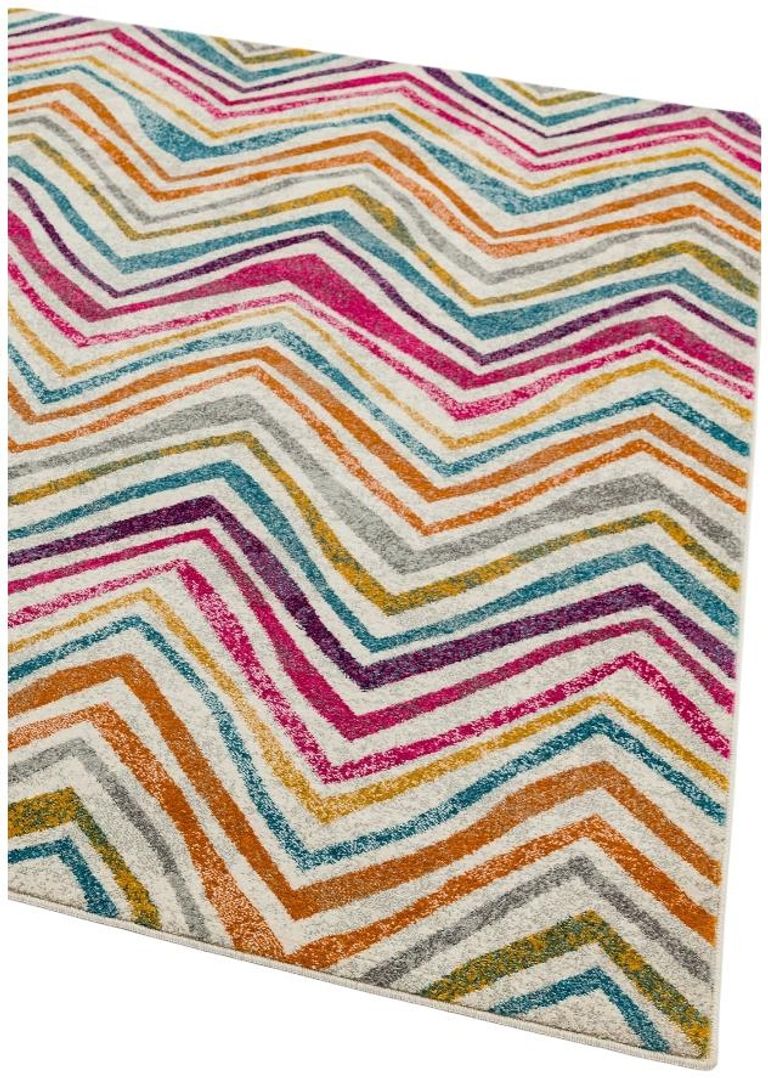 Easy Nova Rug - Rhythm Multi Colour - NV21 - Sizes Available