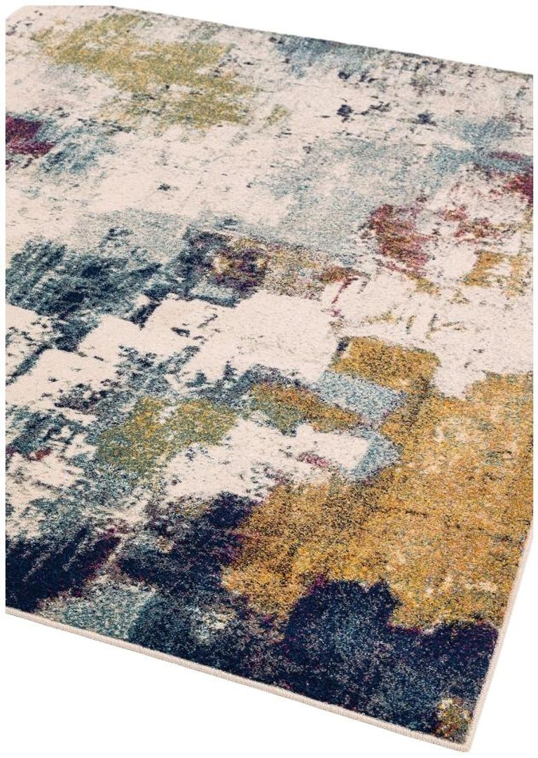 Easy Nova Rug - Mustard Multi Colour - NV22 - Sizes Available
