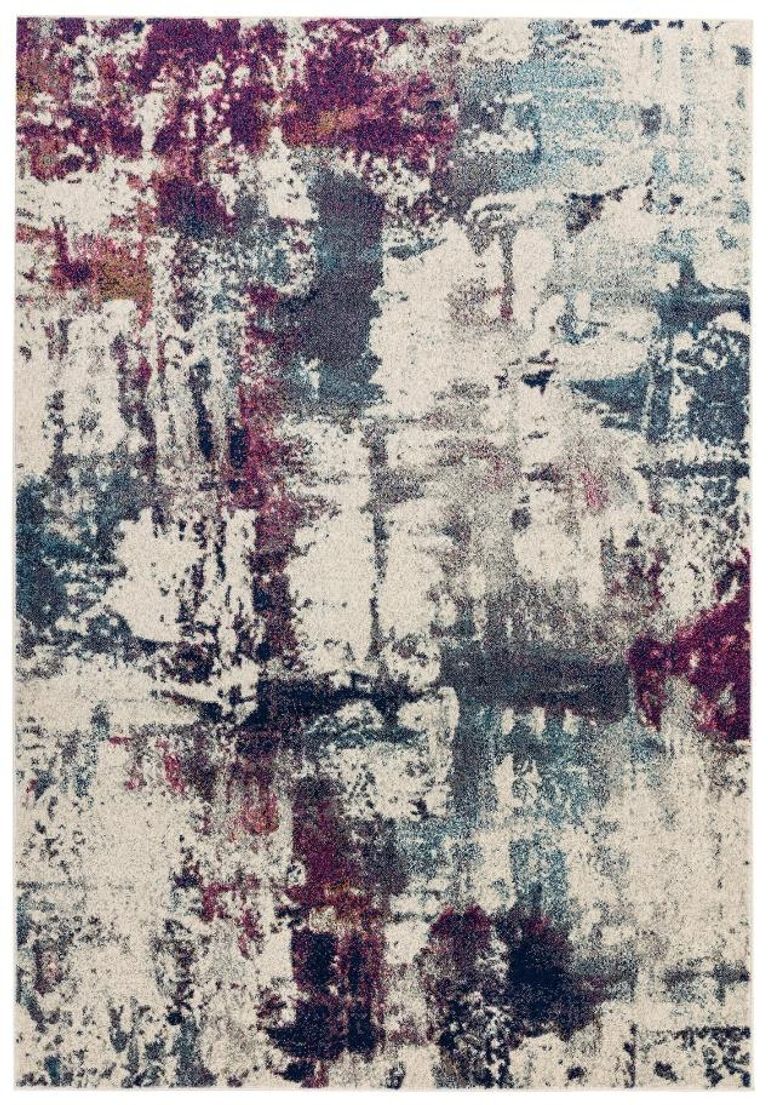 Easy Nova Rug - Navy Multi Colour - NV23 - Sizes Available