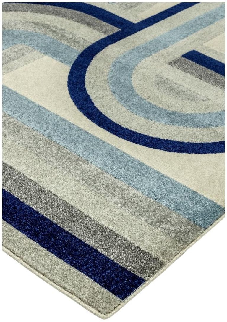 Easy Nova Rug - Retro Blue - NV30 - Sizes Available
