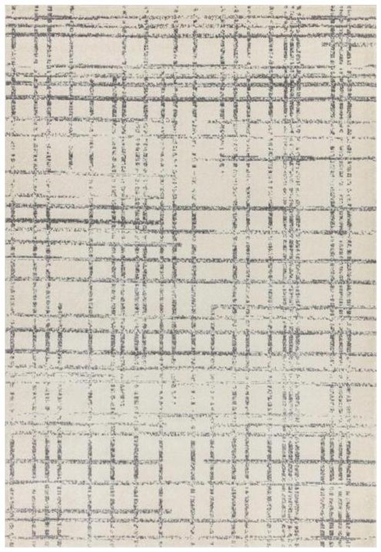 Easy Nova Rug - Grid Grey - NV31 - Sizes Available