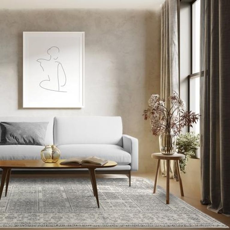 Easy Nova Rug - Tribal Grey - NV33 - Sizes Available