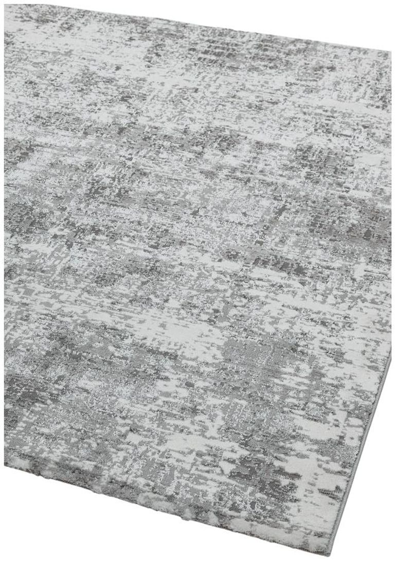 Easy Orion Rug - Abstract - OR05 - Silver - Sizes Available