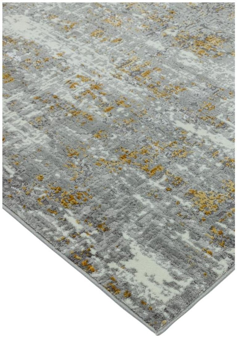 Easy Orion Rug - Abstract - OR07 - Yellow - Sizes Available