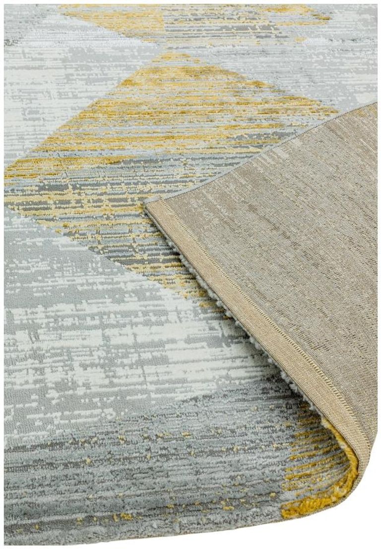 Easy Orion Rug - Blocks - OR12 - Yellow - Sizes Available