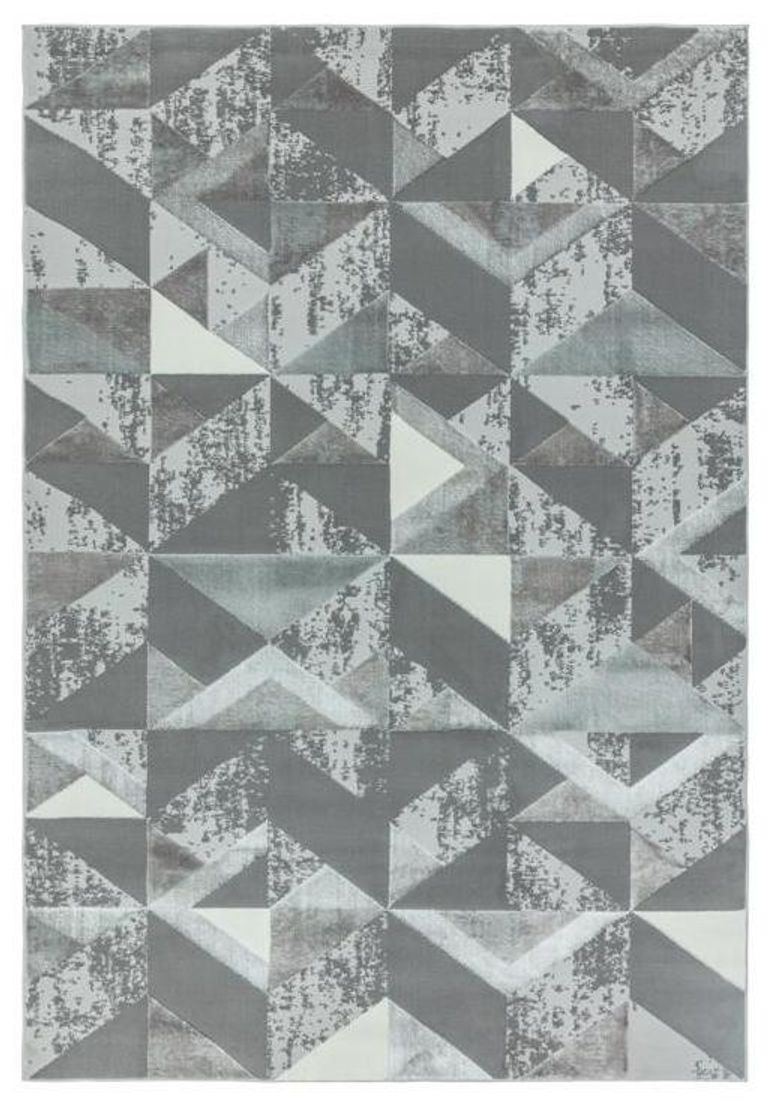 Easy Orion Rug - Flag - OR09 - Silver - Sizes Available