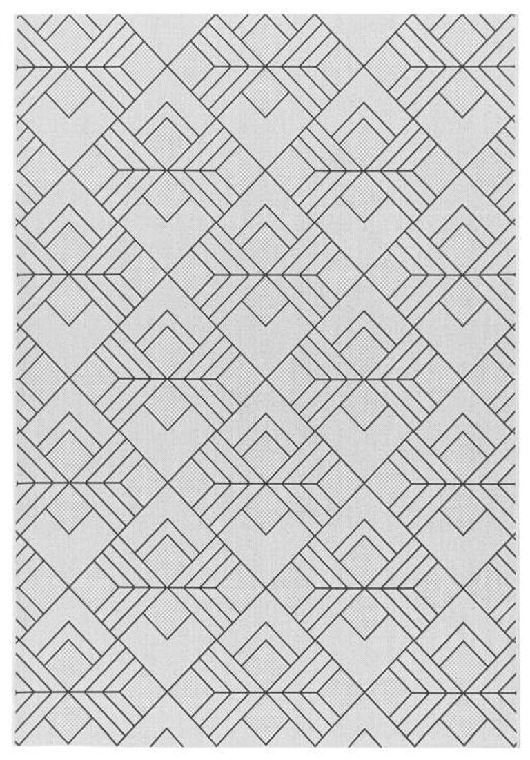 Easy Patio Rug - Deco 16 - Ivory - Sizes Available