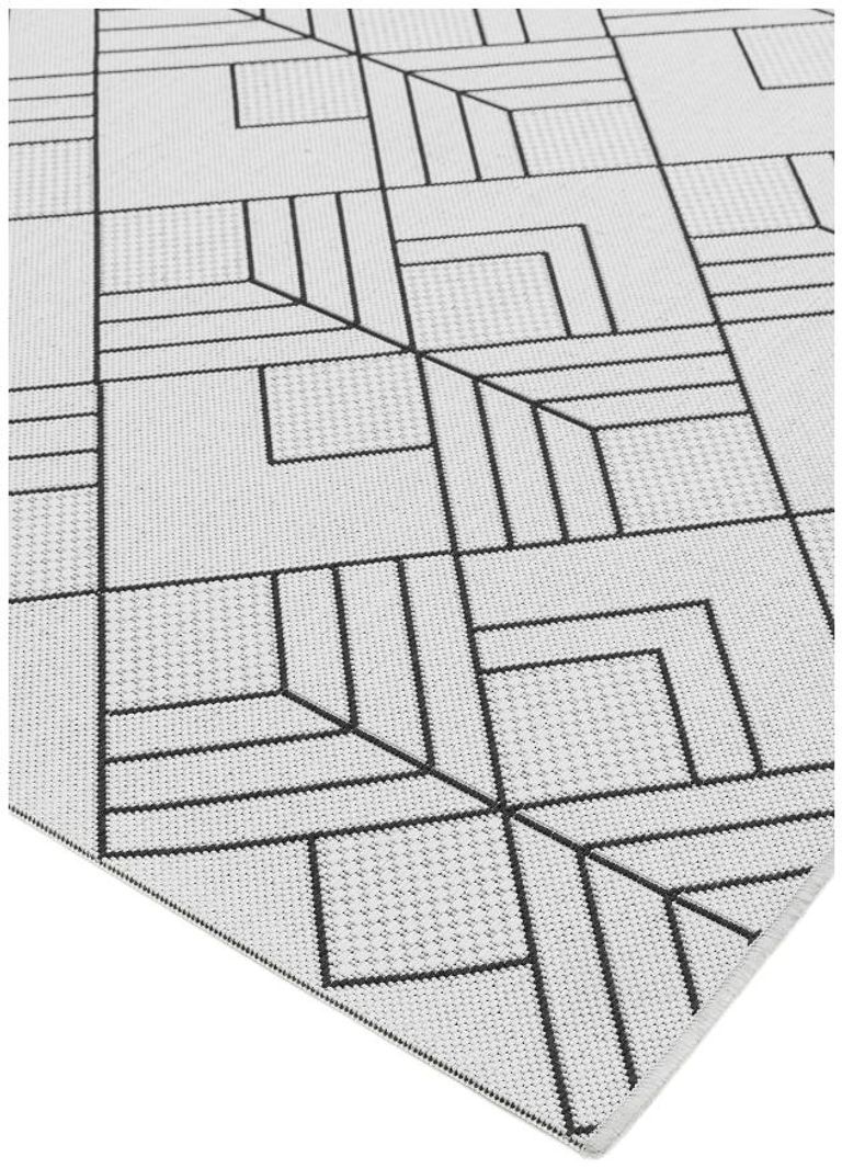 Easy Patio Rug - Deco 16 - Ivory - Sizes Available