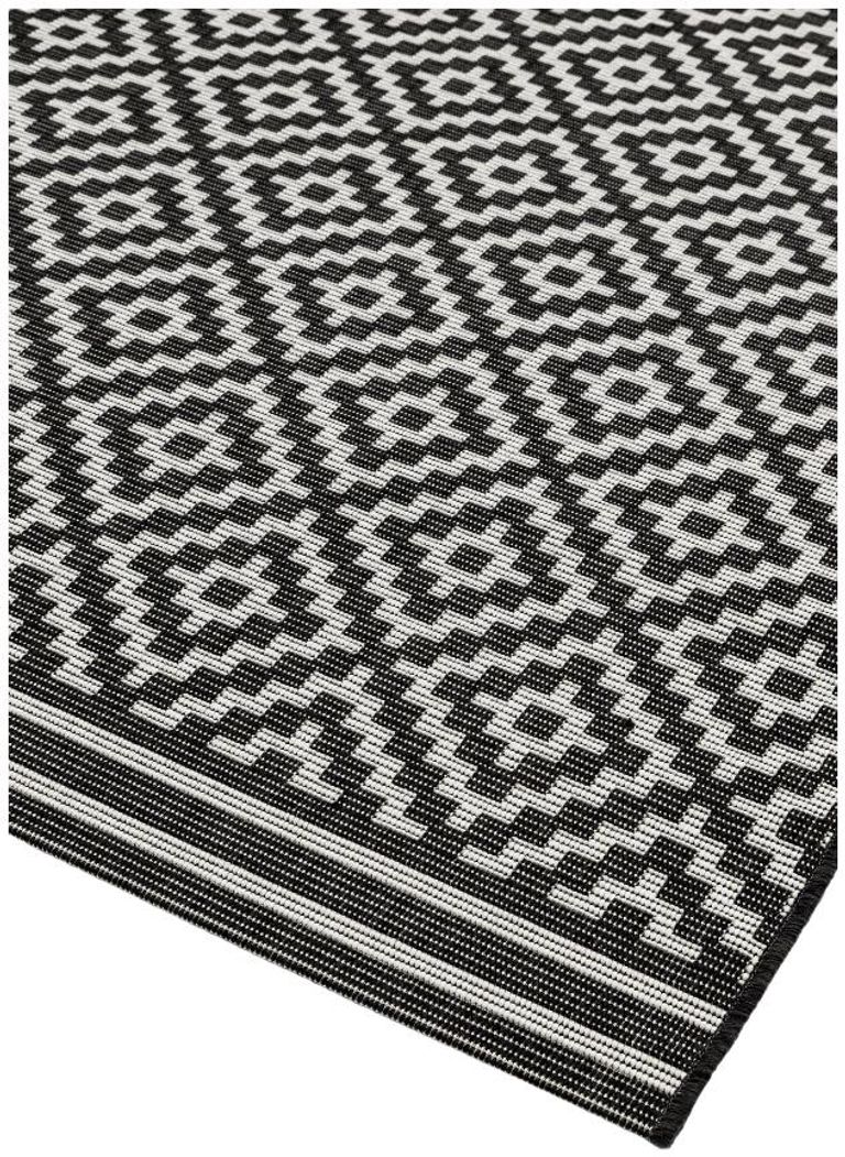 Easy Patio Rug - Diamond 12 - Mono - Sizes Available