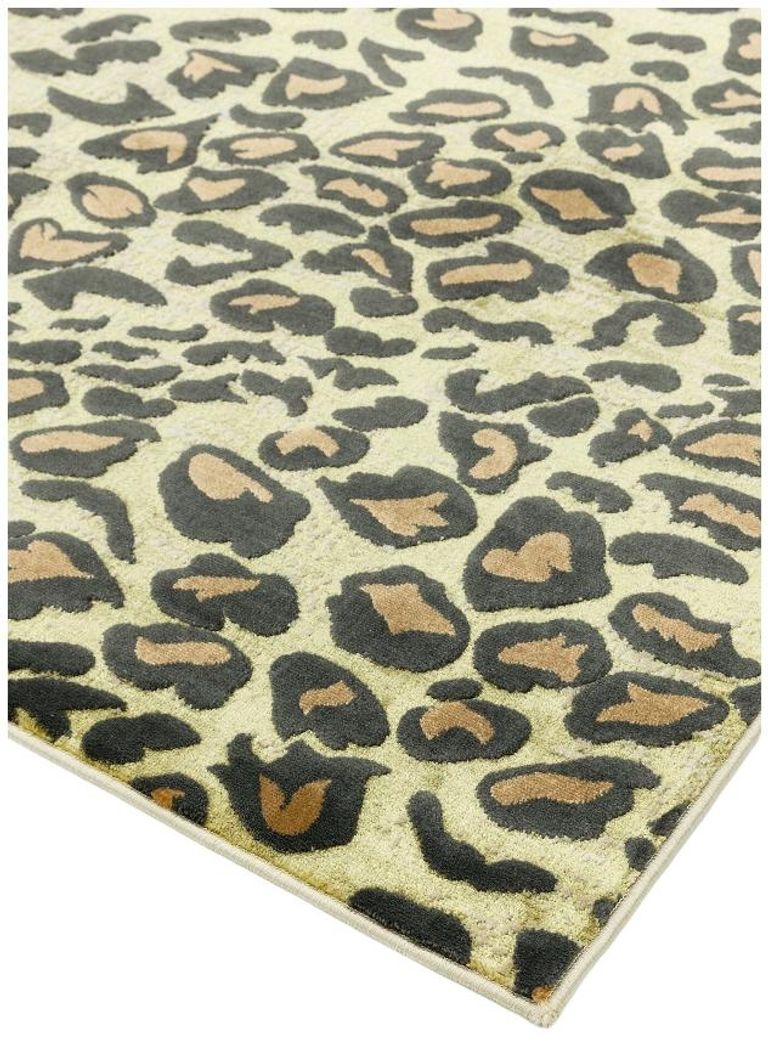 Easy Quantum Rug - QU01 - Leopard Print - 80cm x 150cm