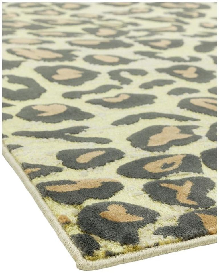 Easy Quantum Rug - QU01 - Leopard Print - 80cm x 150cm