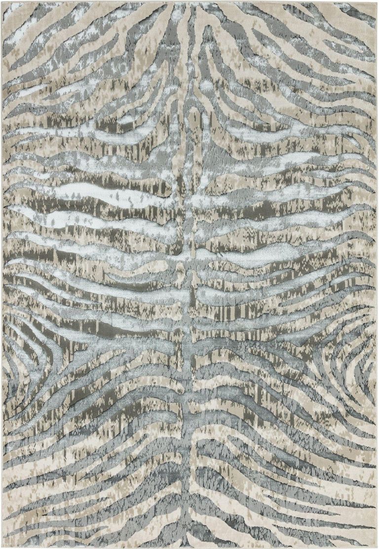 Easy Quantum Rug - QU04 - Zebra Print - 80cm x 150cm