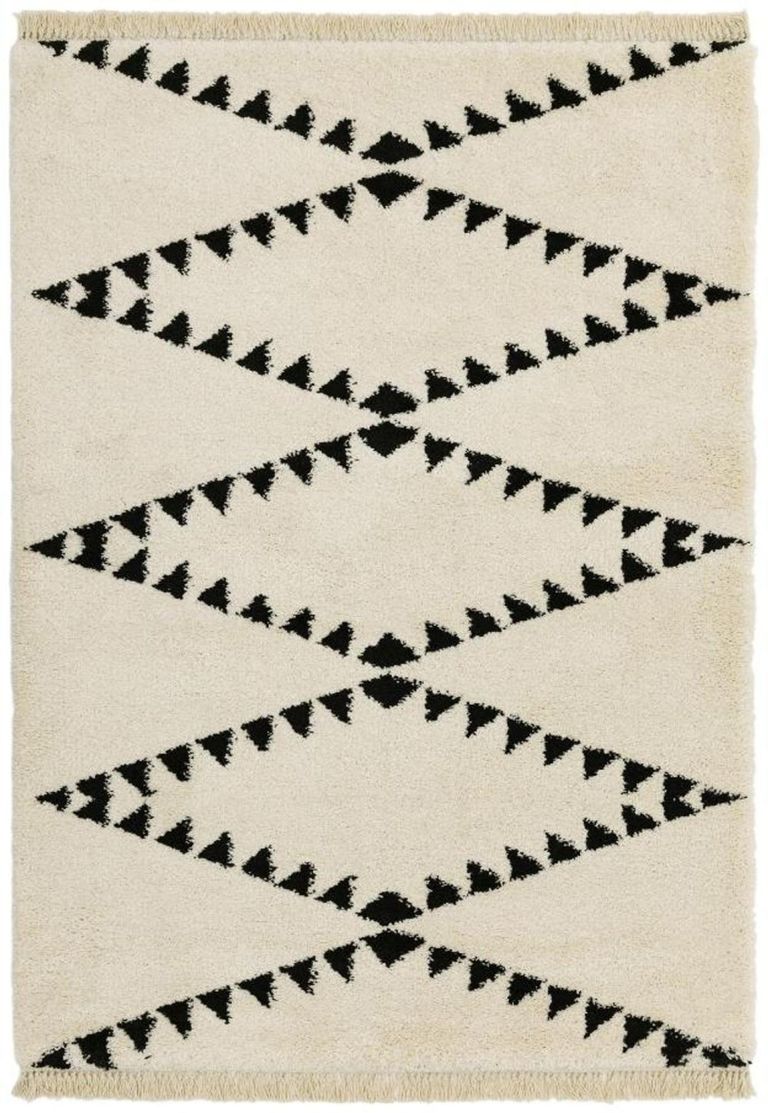 Easy Rocco Rug - Cream - Sizes Available