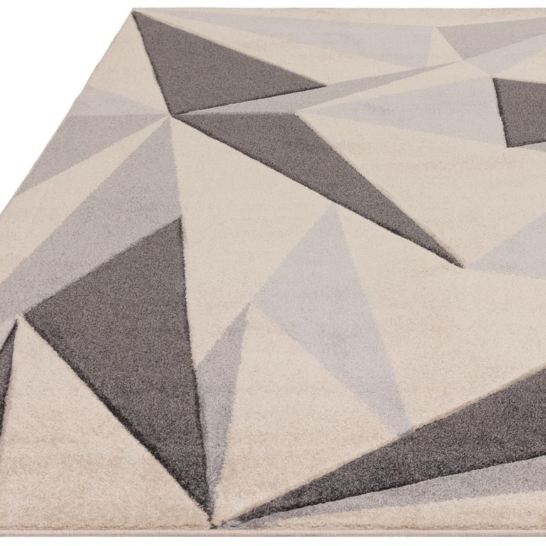 Easy Sketch Rug - Kaleidoscope - Grey - Sizes Available