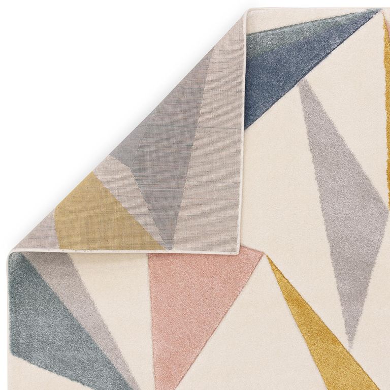Easy Sketch Rug - Kaleidoscope - Pastel - Sizes Available
