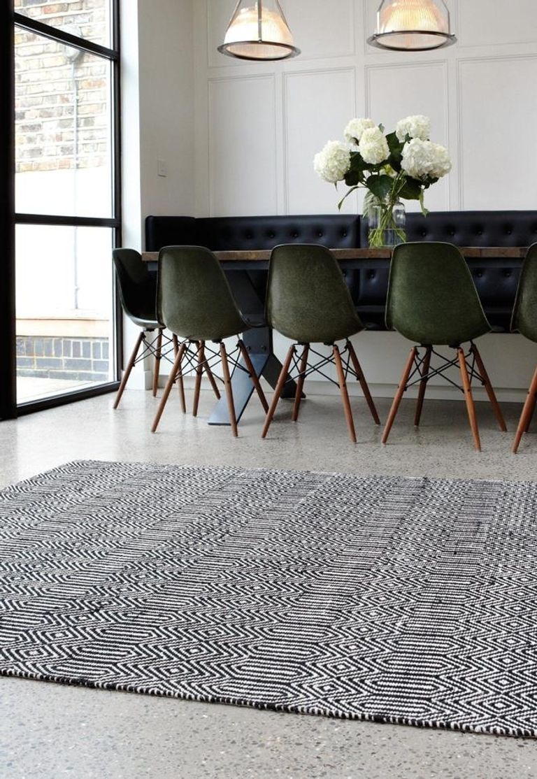 Easy Sloan Rug - Black - Sizes Available