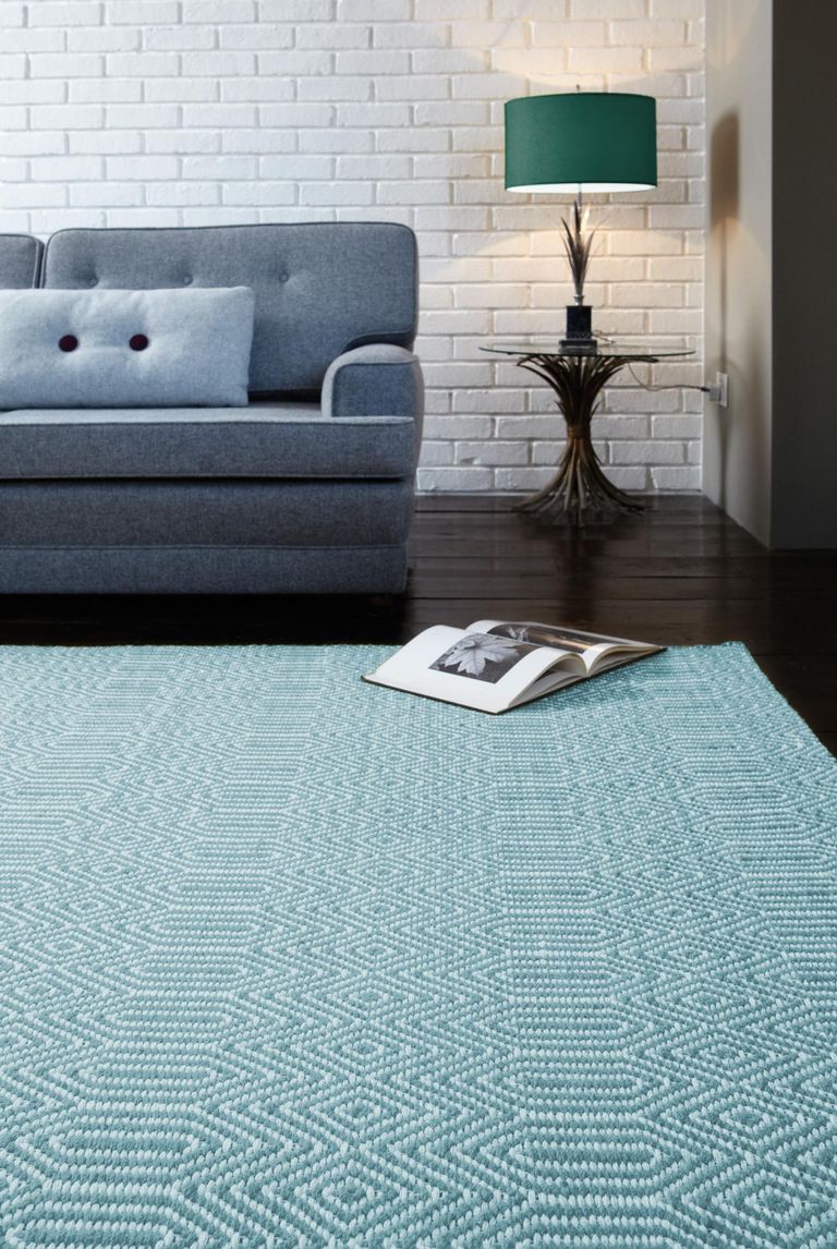 Easy Sloan Rug - Duck Egg - Sizes Available