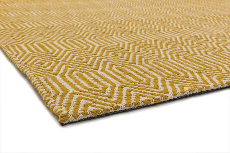 Easy Sloan Rug - Mustard - Sizes Available
