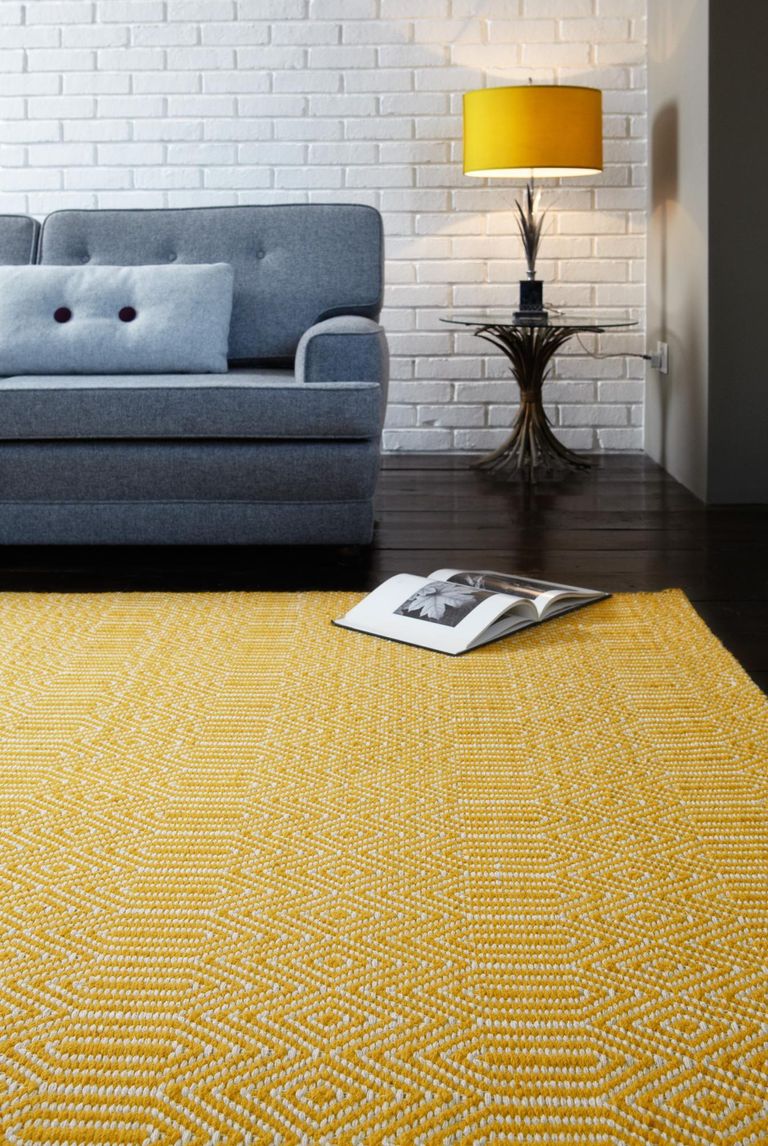 Easy Sloan Rug - Mustard - Sizes Available