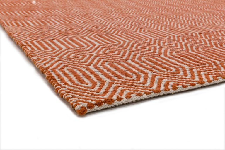 Easy Sloan Rug - Orange - Sizes Available
