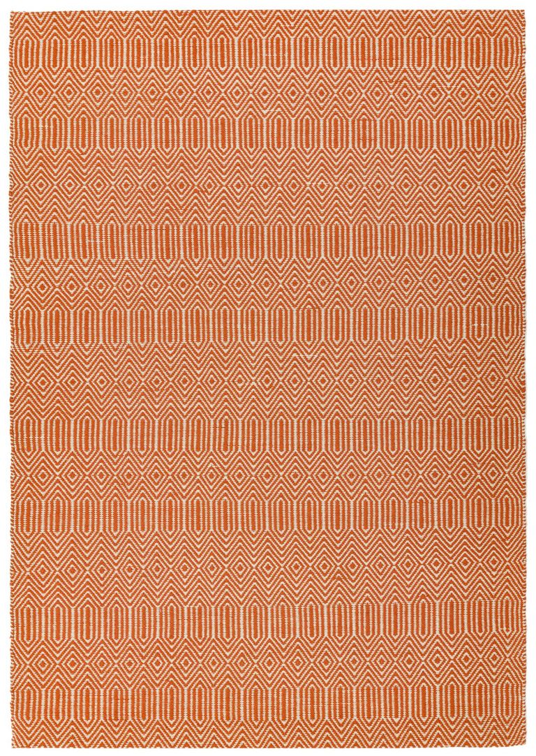 Easy Sloan Rug - Orange - Sizes Available