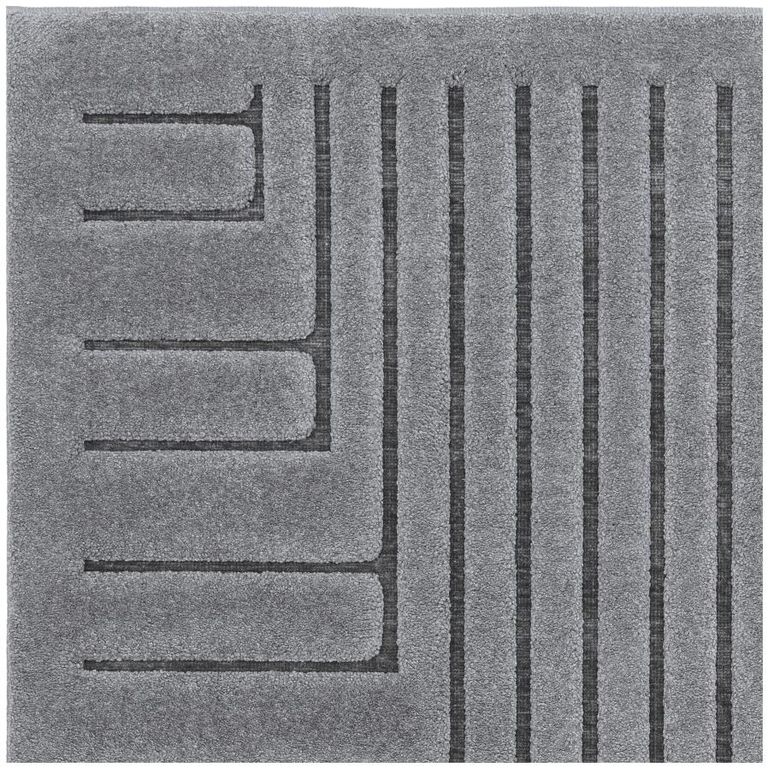 Easy Valley Connection Rug - Charcoal - 120cm x 170cm