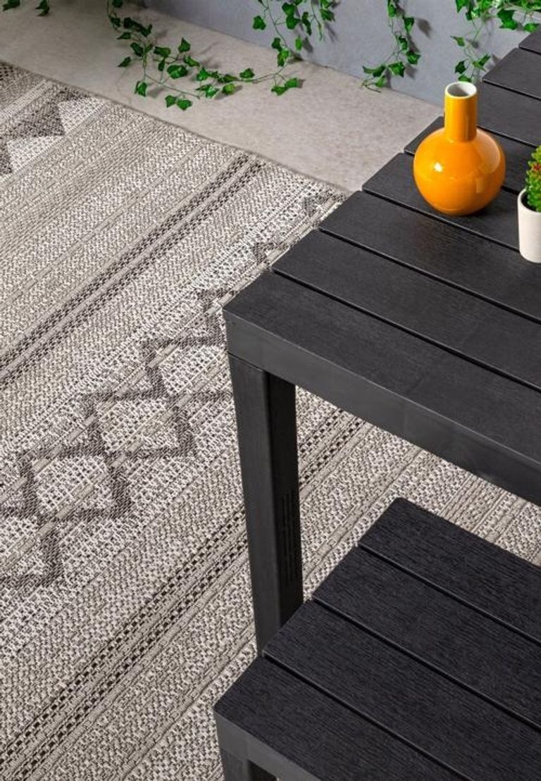 Easy Varanda Rug - Diamond - Natural - 80cm x 150cm