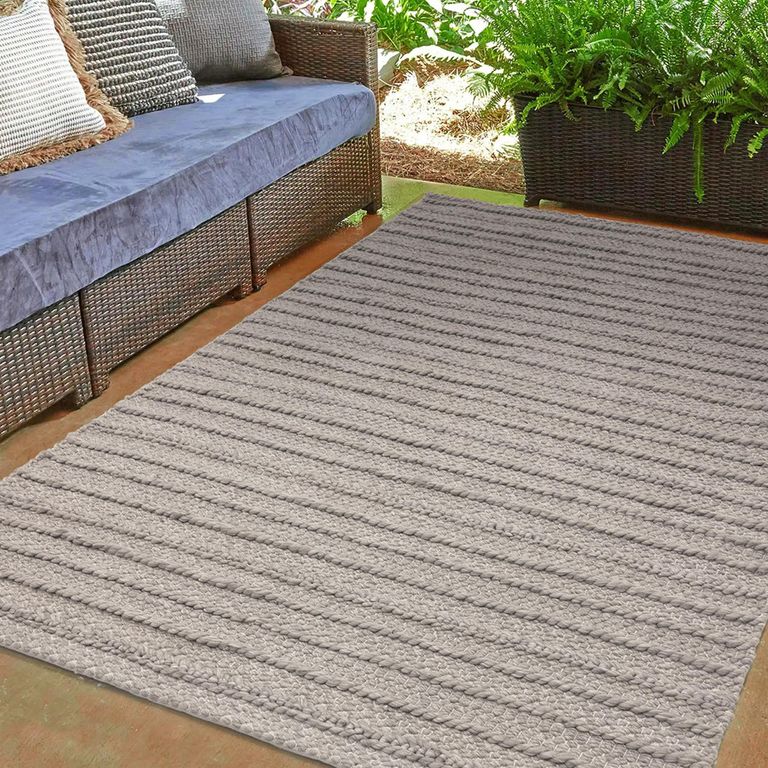 Natural Weaves Rug - Grayson - Grey - Sizes Available