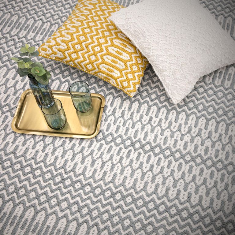 Natural Weaves Rug - Halsey - Duck Egg - Sizes Available