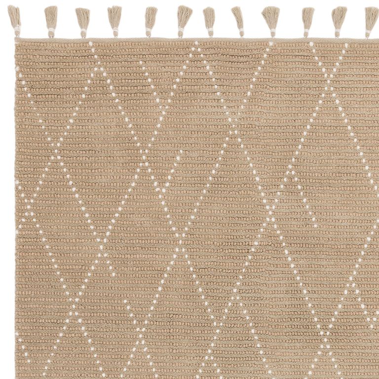 Natural Weaves Rug - Nepal - Sand and Cream - Linear - Sizes Available