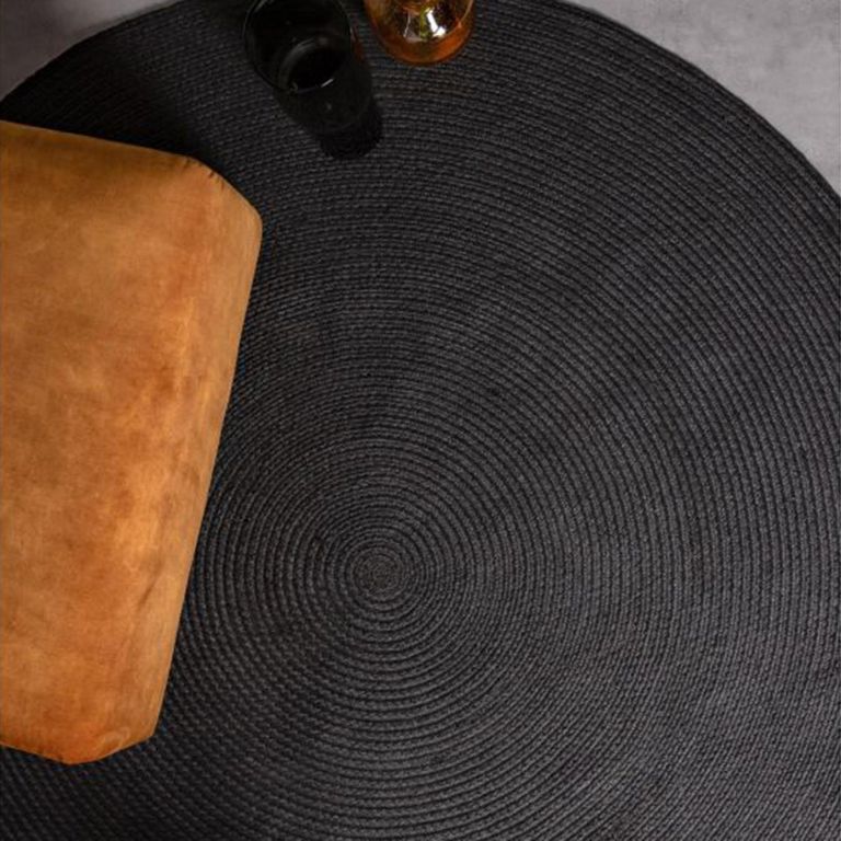 Natural Weaves Rug - Nico - Charcoal - 200cm x 200cm