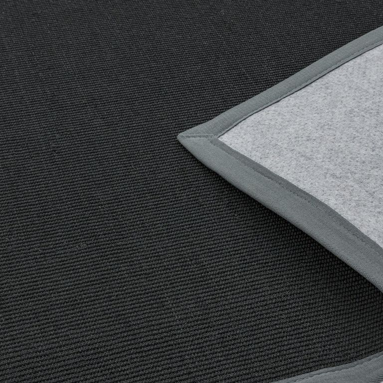 Natural Weaves Rug - Sisal - Black and Grey - Sizes Available