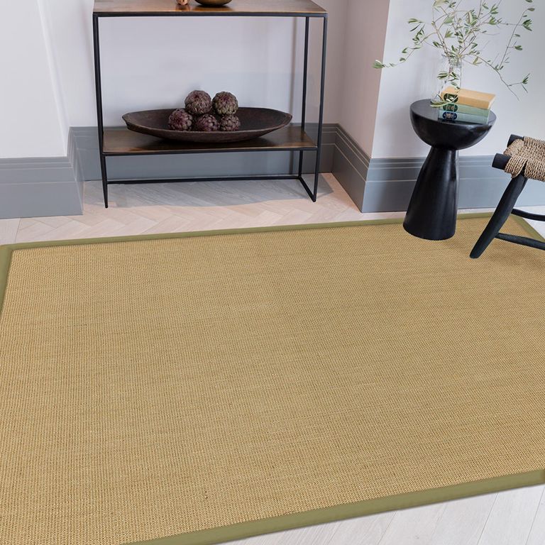 Natural Weaves Rug - Sisal - Linen and Sage - Sizes Available