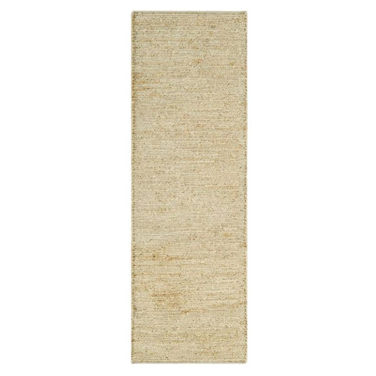 Natural Weaves Runner - Soumak - Straw - 66cm x 200cm