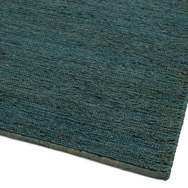 Natural Weaves Rug - Soumak - Teal - Sizes Available