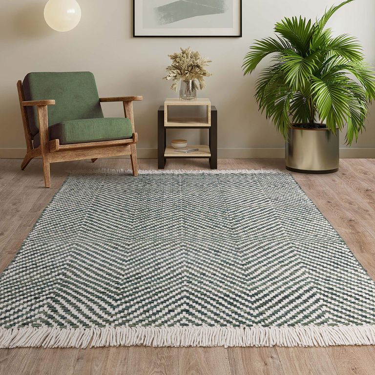Natural Weaves Rug - Vigo - Green - Sizes Available