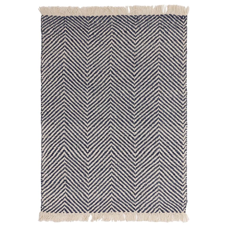Natural Weaves Rug - Vigo - Navy - Sizes Available
