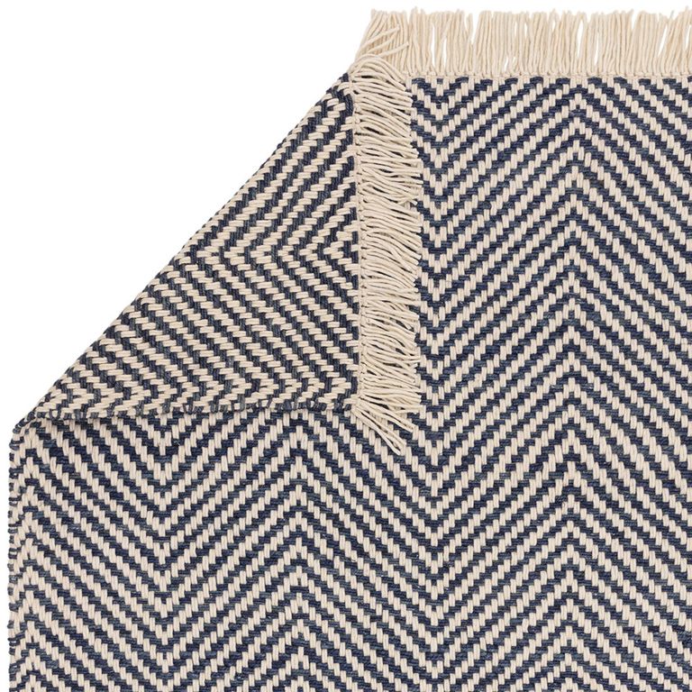 Natural Weaves Rug - Vigo - Navy - Sizes Available