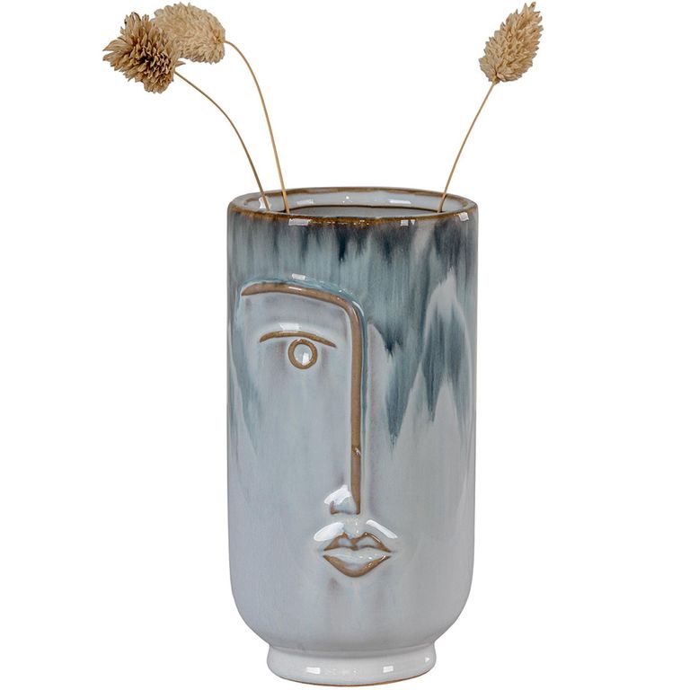 Blue Ceramic Vase