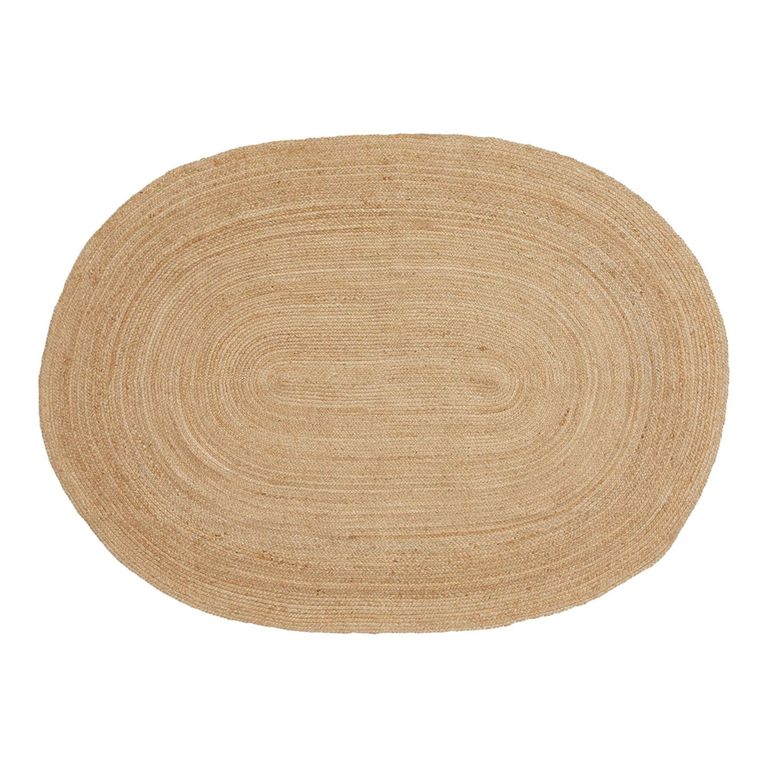 Bombay Rug - Oval - Natural Jute - 200cm x 140cm