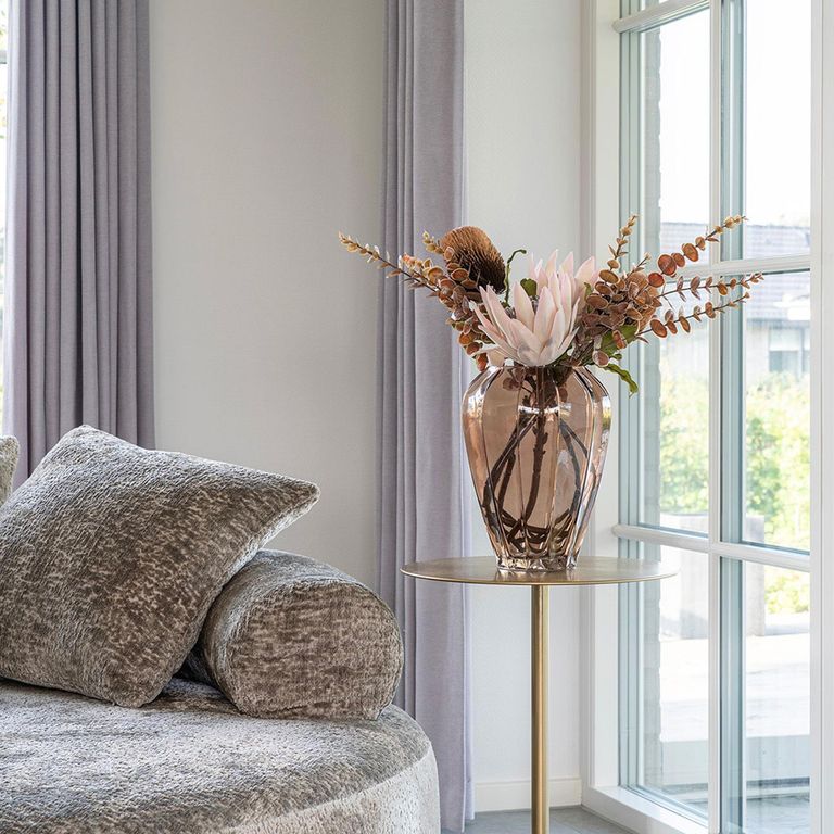 Glass Vase - Brown - 22cm x 29cm