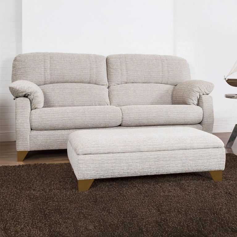 Buoyant Austin Fabric Storage Footstool - Variation Available