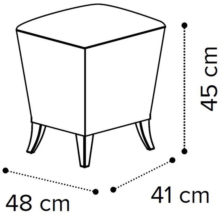 Nabucco Pouf - Fabric